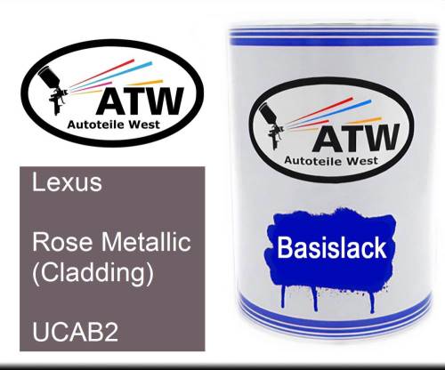 Lexus, Rose Metallic (Cladding), UCAB2: 500ml Lackdose, von ATW Autoteile West.